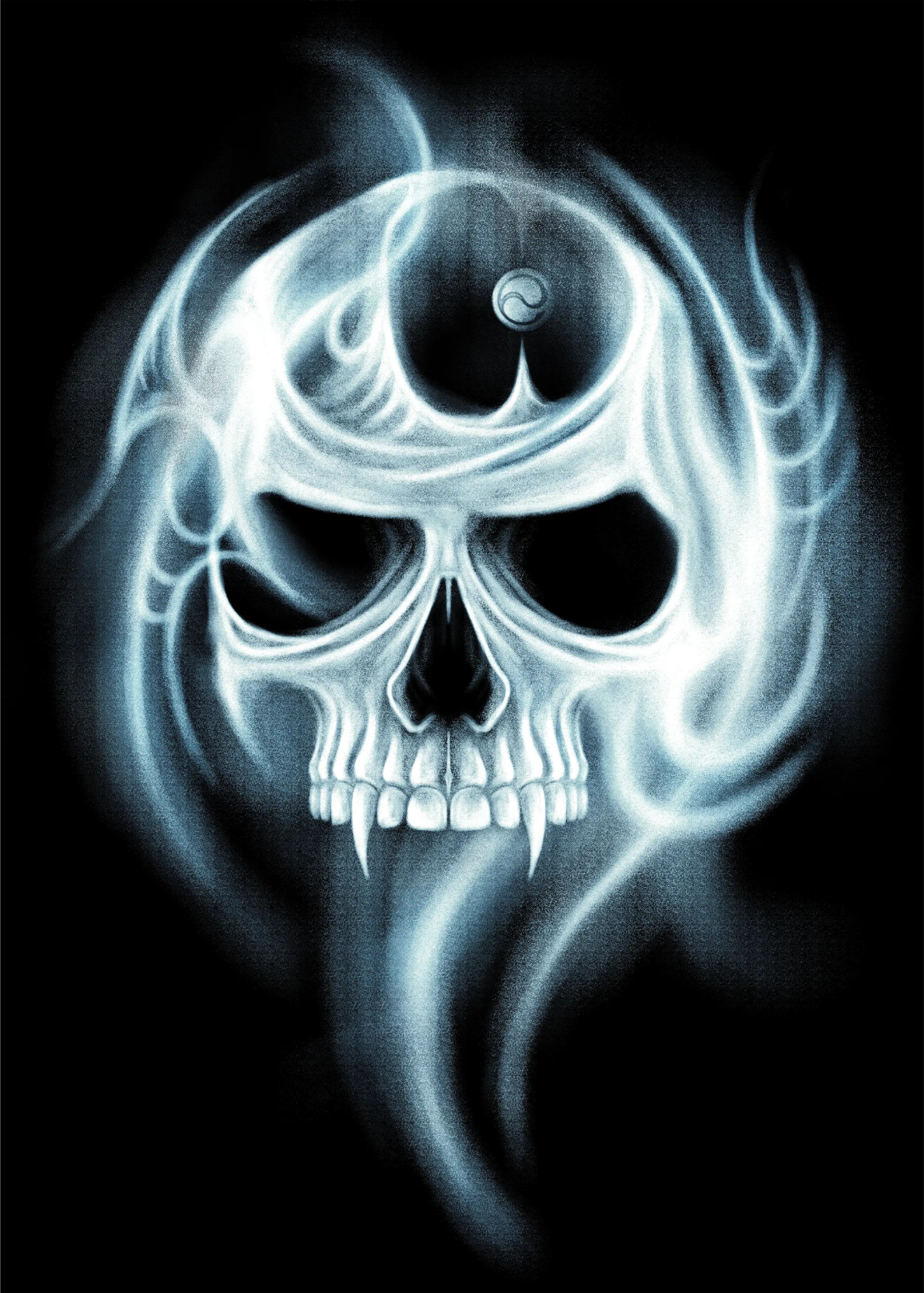 Smoke Skull Logo