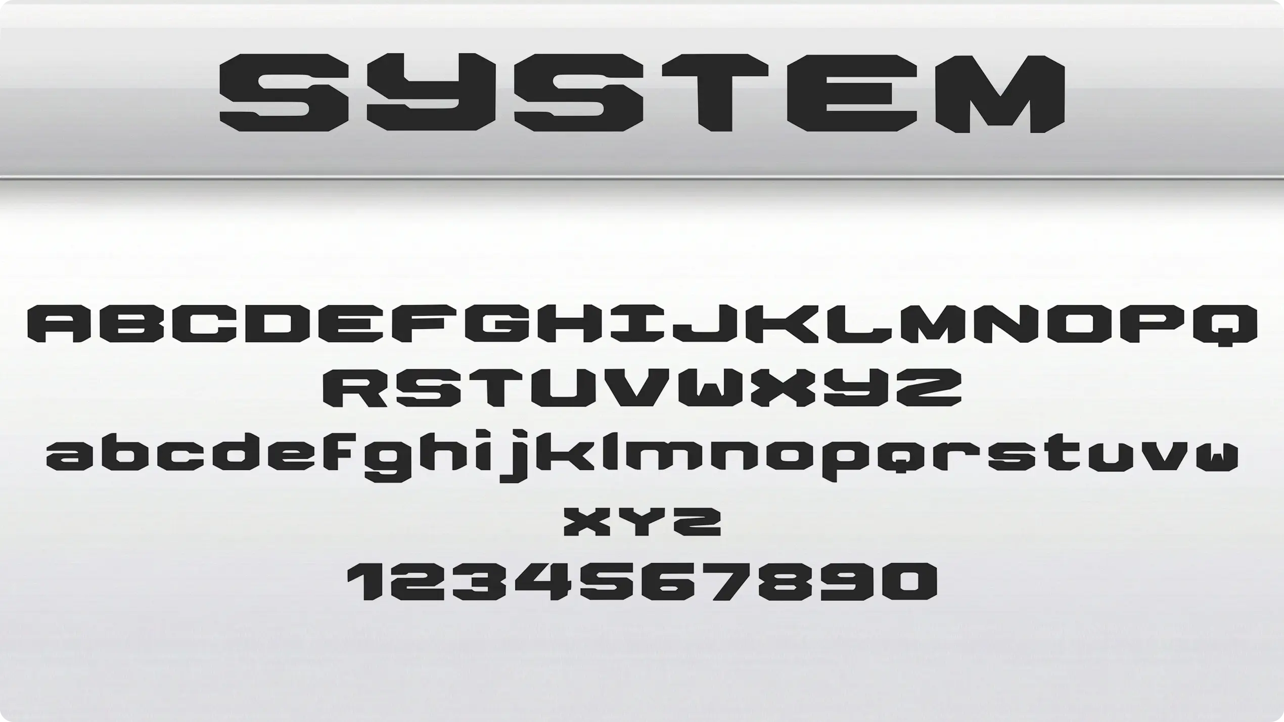 System Font