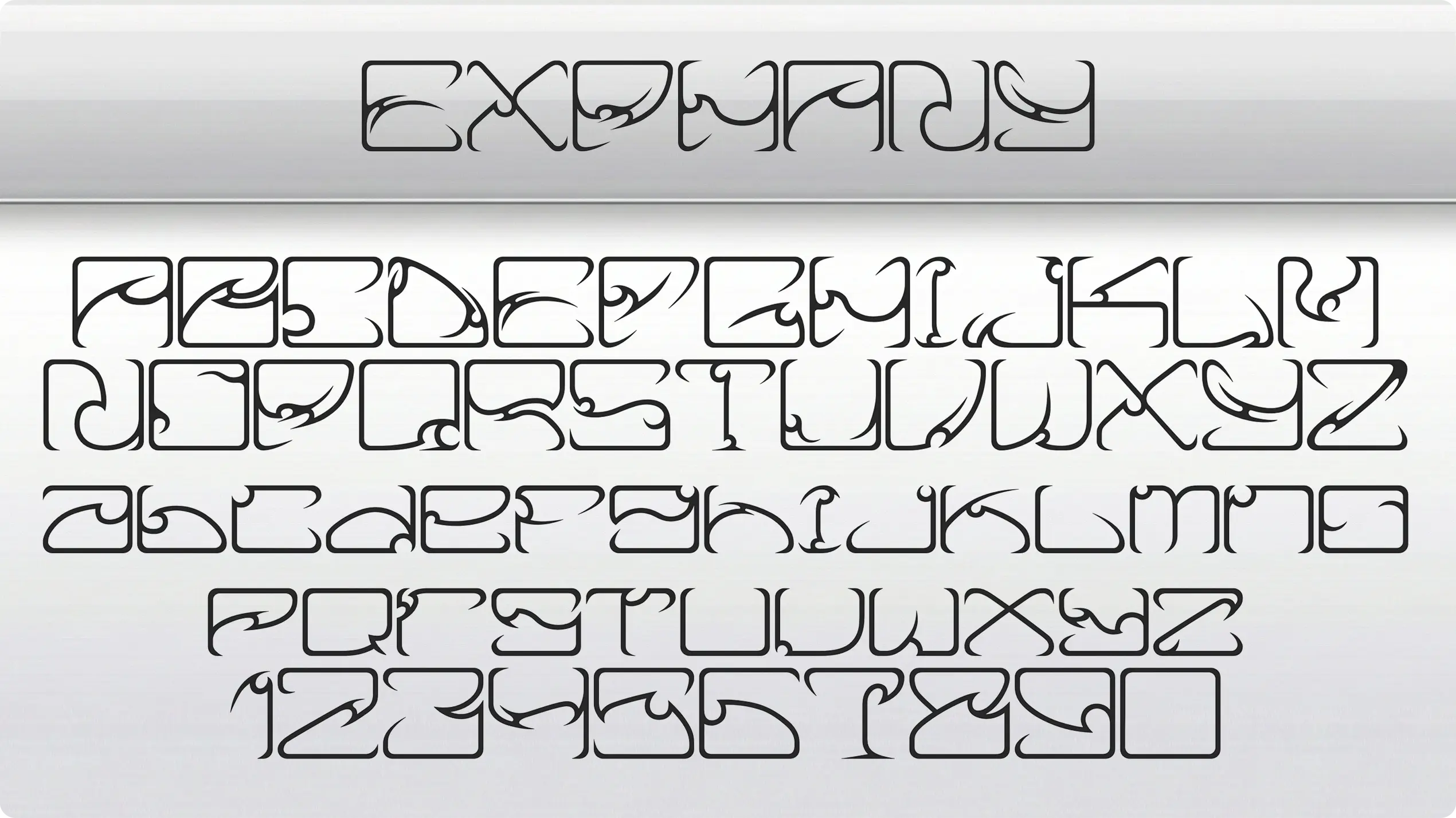 Exphany Font